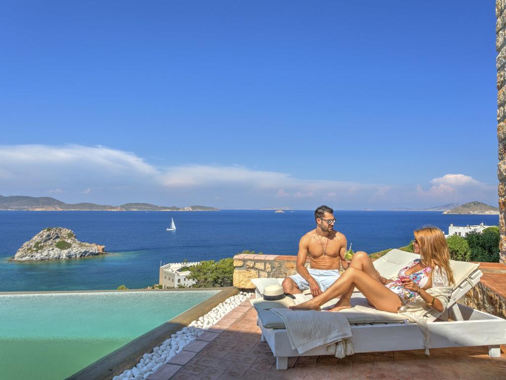 Eirini Luxury Hotel Villas Grikos Bay  Luaran gambar