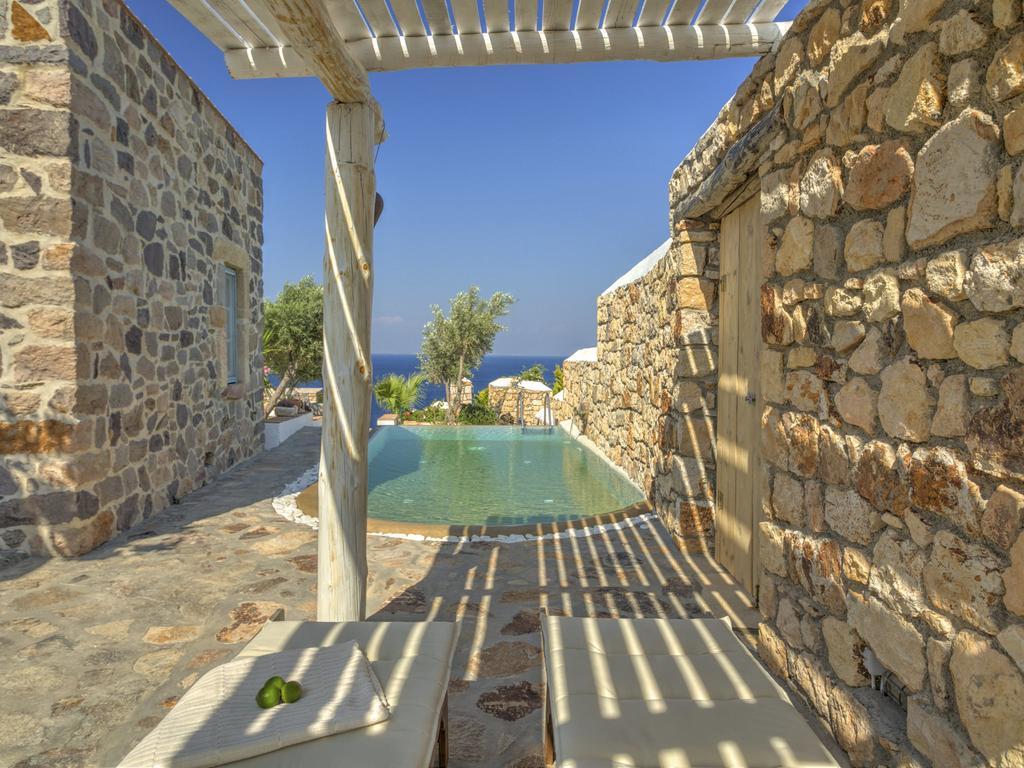 Eirini Luxury Hotel Villas Grikos Bay  Bilik gambar