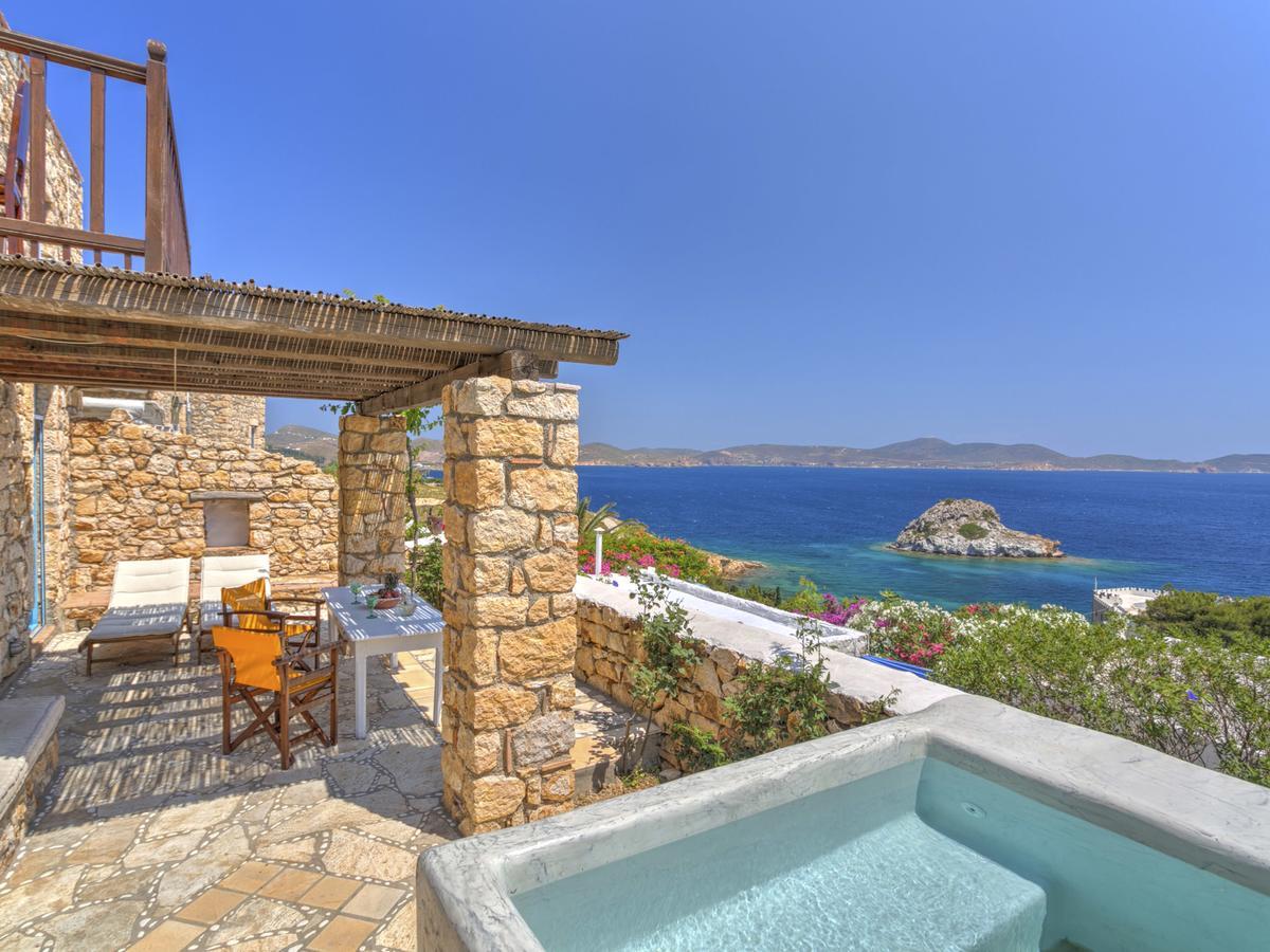 Eirini Luxury Hotel Villas Grikos Bay  Luaran gambar