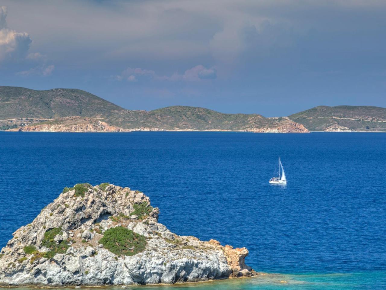 Eirini Luxury Hotel Villas Grikos Bay  Luaran gambar